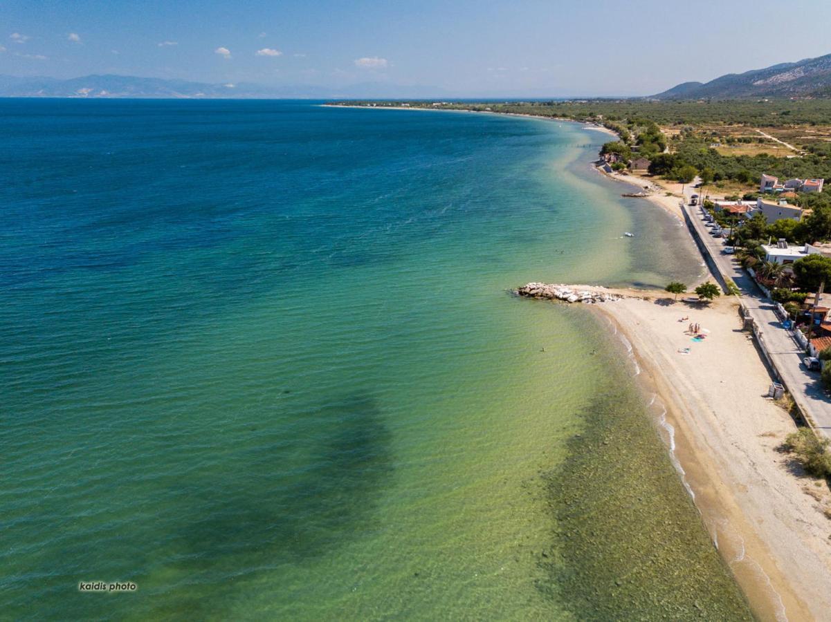 Villa 4 You Iliopetra Skala Sotiros Exterior foto