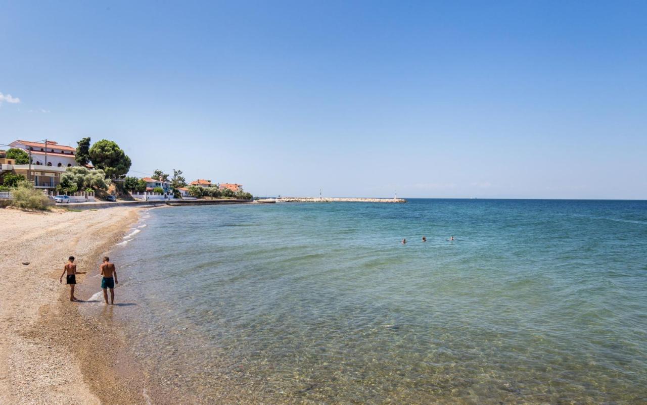 Villa 4 You Iliopetra Skala Sotiros Exterior foto